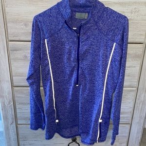 Athleta half zip pull over